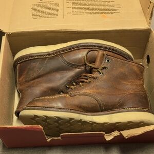 Red Wing 1907D Brown Copper Leather Men's Boots